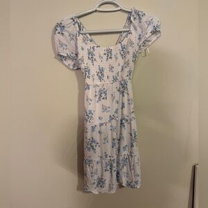 Floral short Sleeve Dress